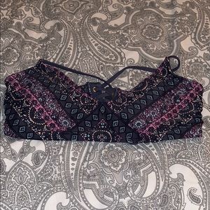 Tribal Print Bikini Top